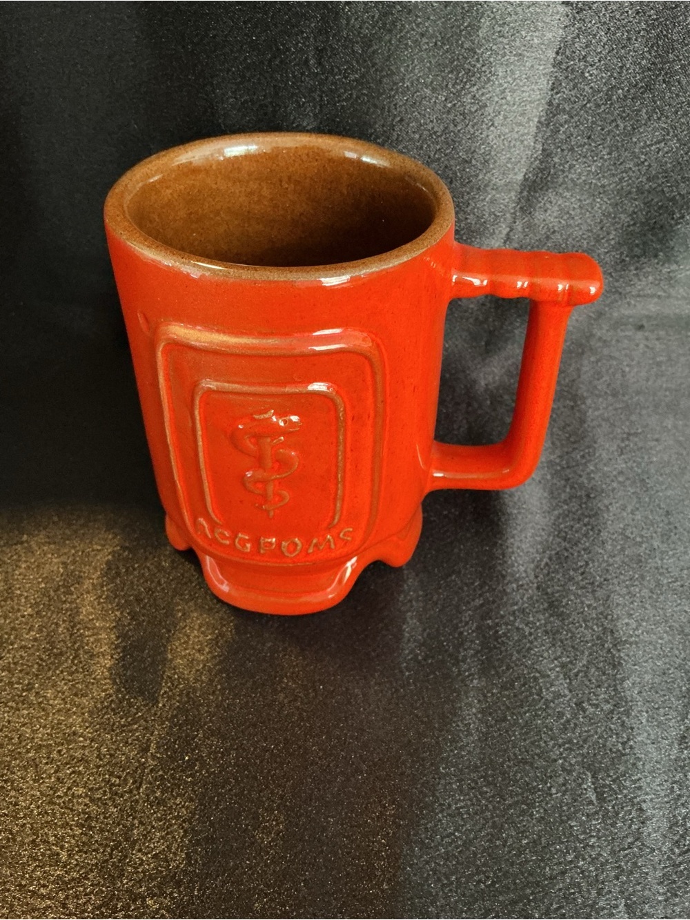 Frankoma Vintage ACGPOMS Commemorative Pottery Mug 1980
